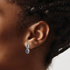 Diamond & Gemstone Post Earrings