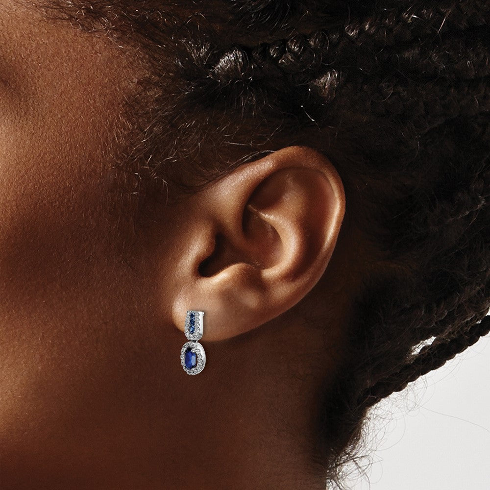 Diamond & Gemstone Post Earrings