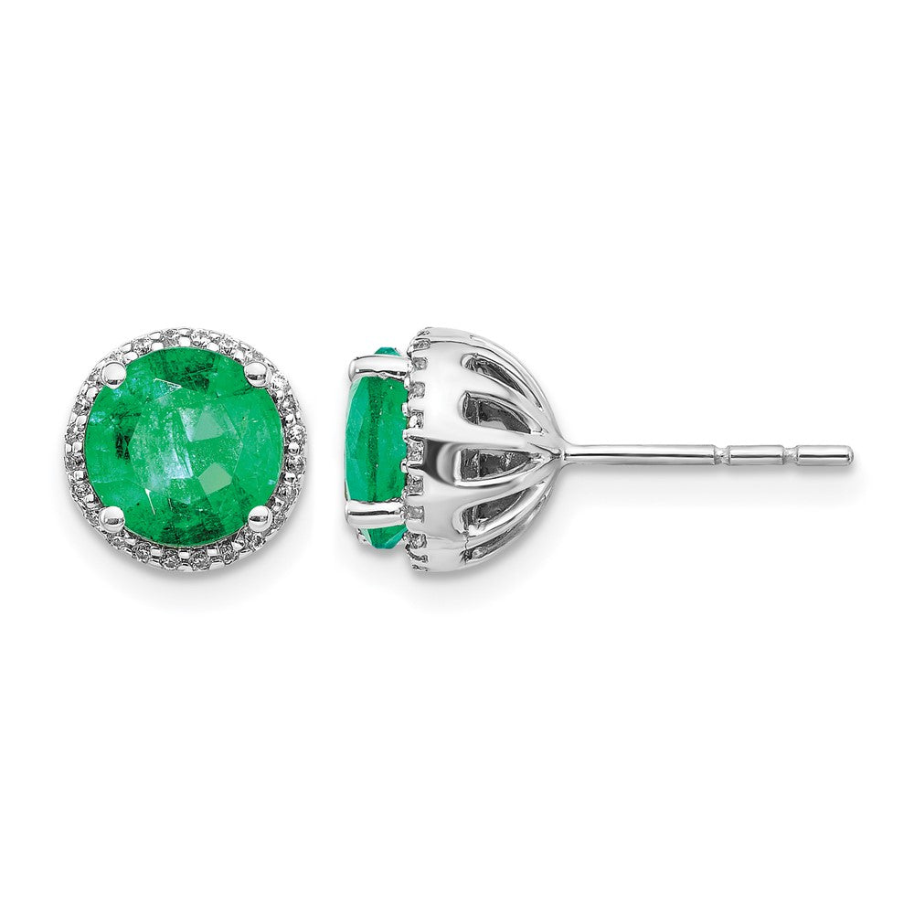 Diamond & Gemstone Post Earrings
