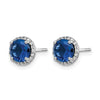 Diamond & Gemstone Post Earrings