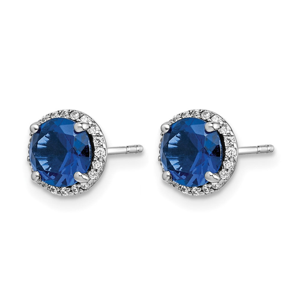Diamond & Gemstone Post Earrings