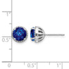 Diamond & Gemstone Post Earrings