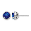 Diamond & Gemstone Post Earrings