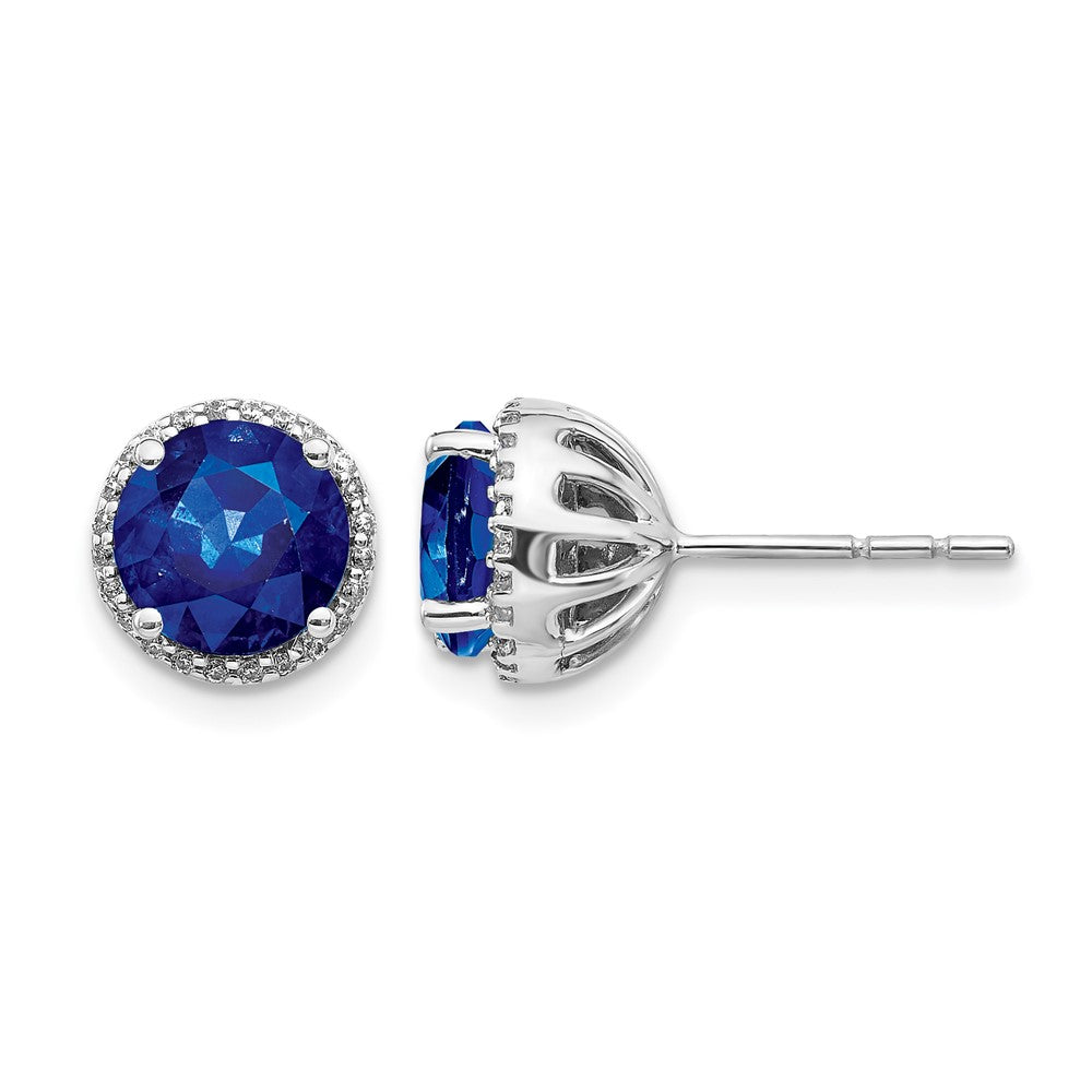 Diamond & Gemstone Post Earrings