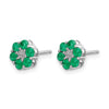 Diamond & Gemstone Post Earrings