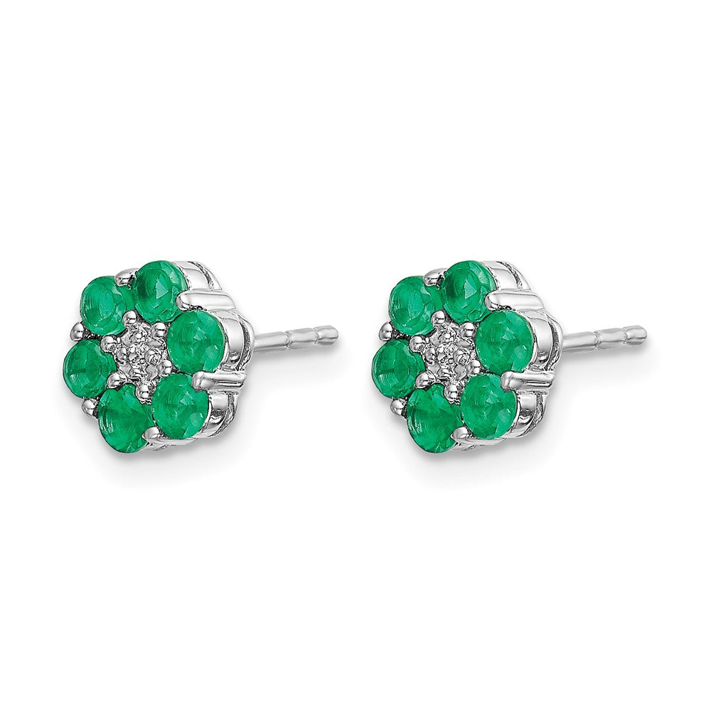 Diamond & Gemstone Post Earrings
