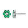Diamond & Gemstone Post Earrings