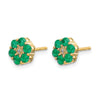 Diamond & Gemstone Post Earrings
