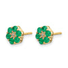 Diamond & Gemstone Post Earrings