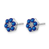 Diamond & Gemstone Post Earrings