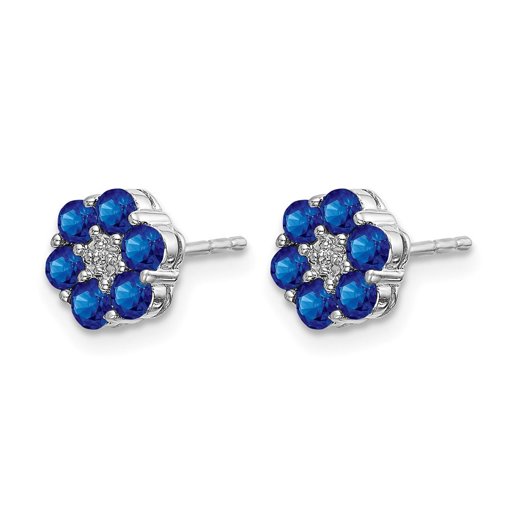 Diamond & Gemstone Post Earrings