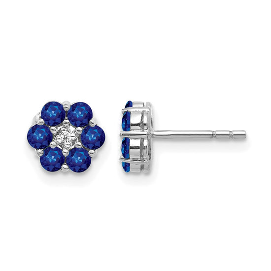 Diamond & Gemstone Post Earrings