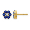 Diamond & Gemstone Post Earrings