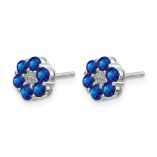 Diamond & Gemstone Post Earrings