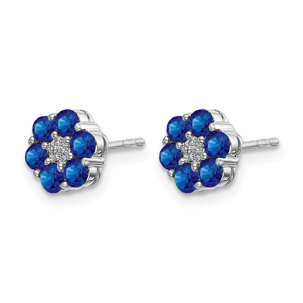 Diamond & Gemstone Post Earrings