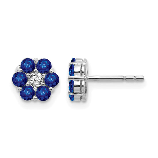 Diamond & Gemstone Post Earrings