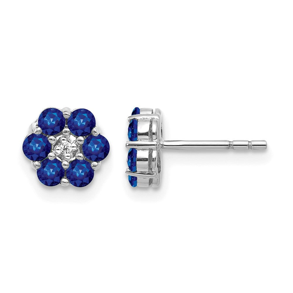 Diamond & Gemstone Post Earrings