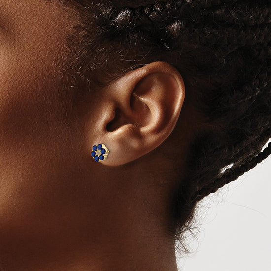 Diamond & Gemstone Post Earrings