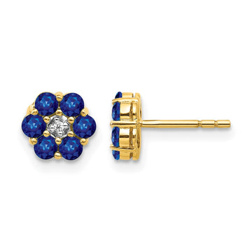 Diamond & Gemstone Post Earrings