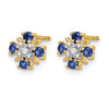 Diamond & Gemstone Post Earrings
