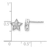 Diamond Star Post Earrings