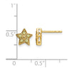 Diamond Star Post Earrings