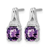 Gemstone and Diamond Earrings