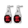 Gemstone and Diamond Earrings