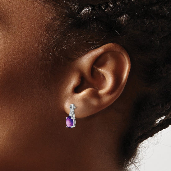 Gemstone & Diamond Earrings
