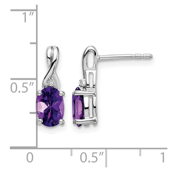 Gemstone & Diamond Earrings