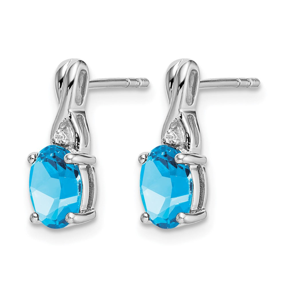 Gemstone & Diamond Earrings