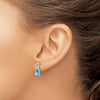 Gemstone & Diamond Earrings