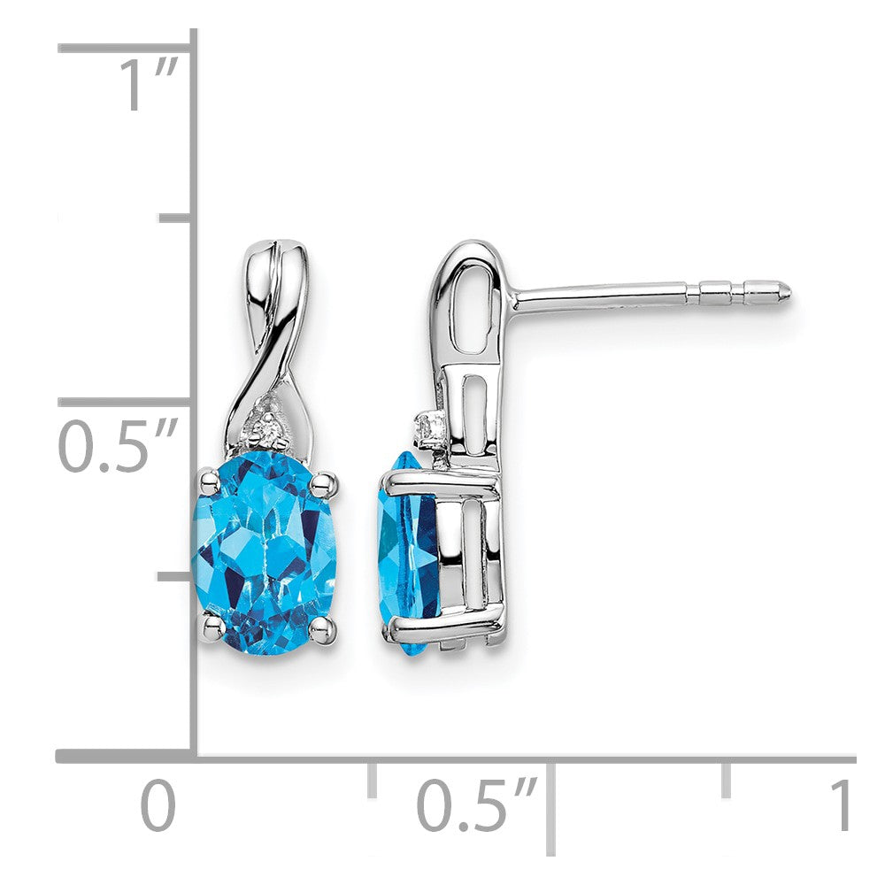Gemstone & Diamond Earrings
