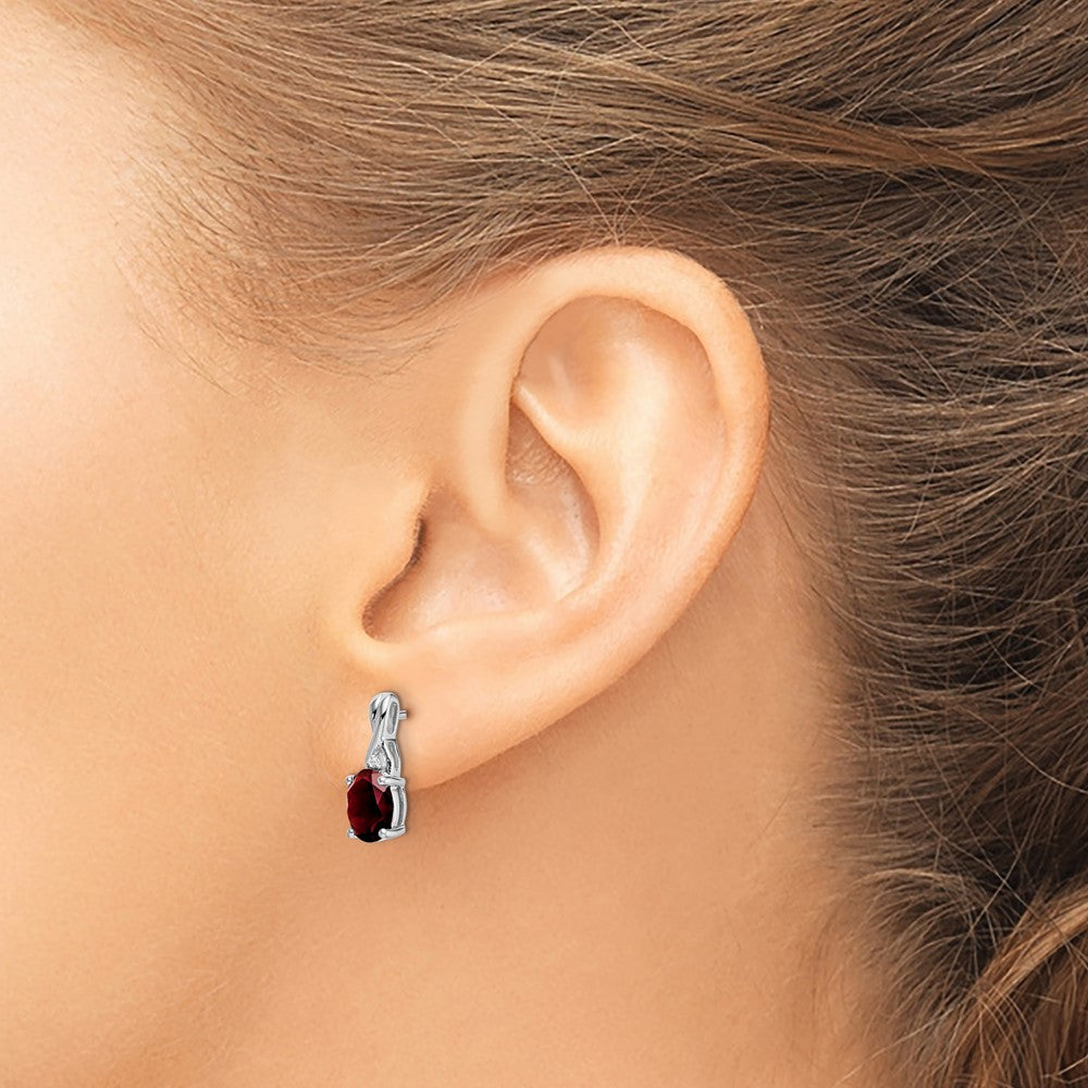 Gemstone & Diamond Earrings