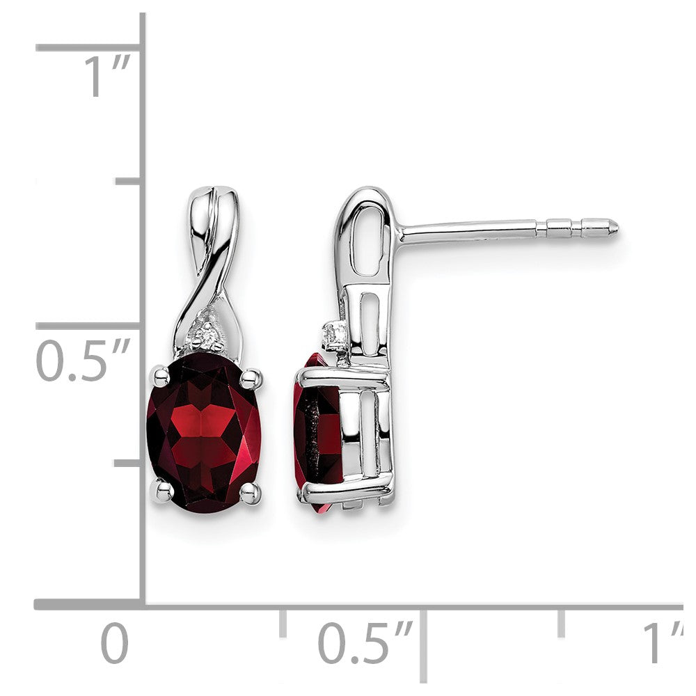 Gemstone & Diamond Earrings