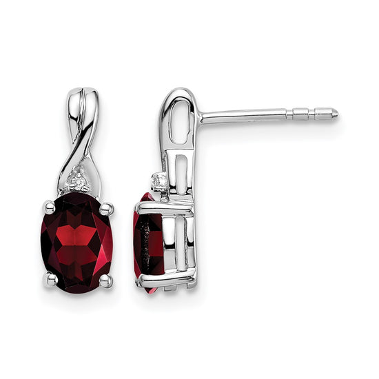 Gemstone & Diamond Earrings