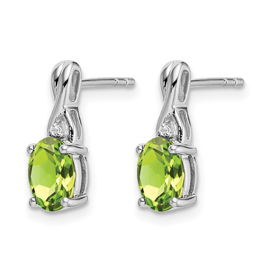 Gemstone & Diamond Earrings