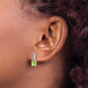 Gemstone & Diamond Earrings