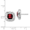Gemstone Post Earrings