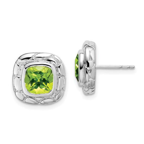 Gemstone Post Earrings
