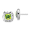 Gemstone Post Earrings