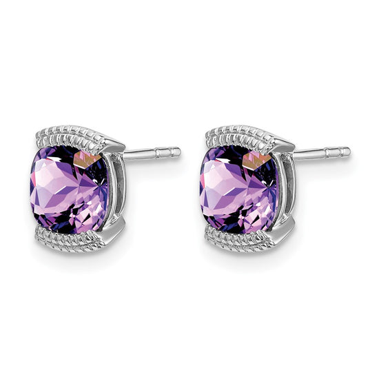 14k Gemstone Post Earrings