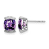 14k Gemstone Post Earrings