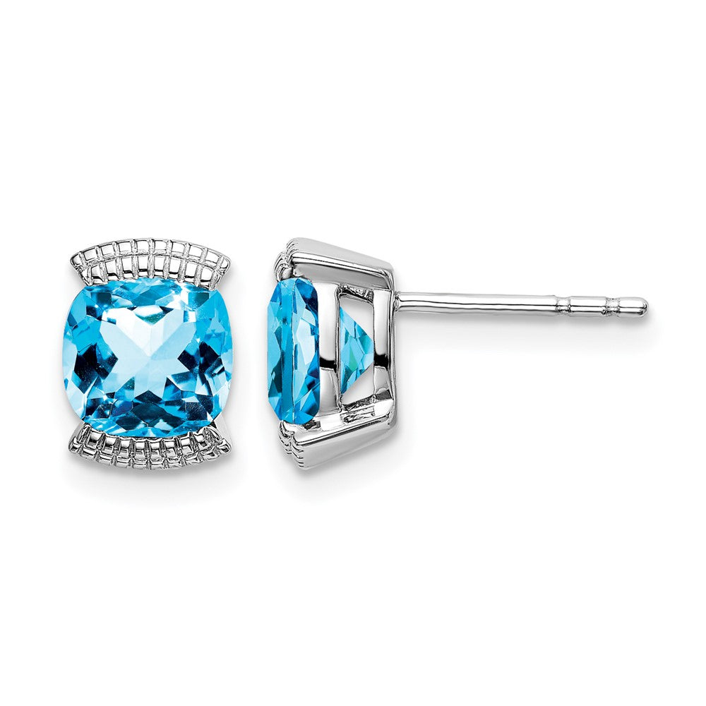 14k Gemstone Post Earrings