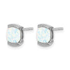 14k Gemstone Post Earrings