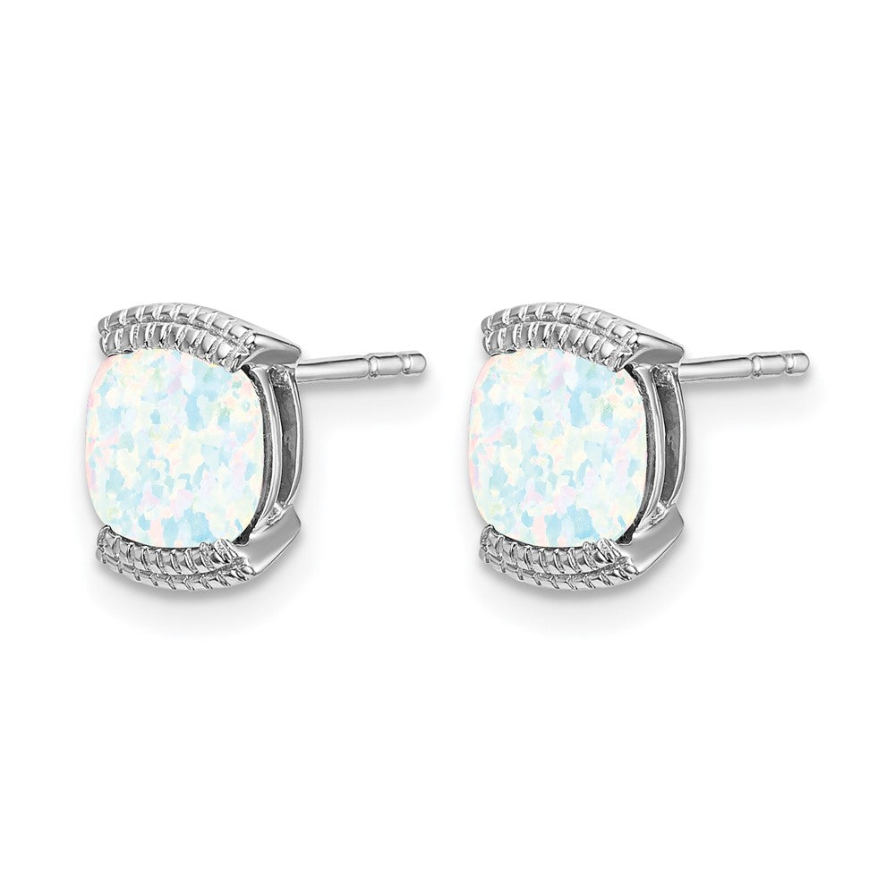 14k Gemstone Post Earrings