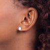14k Gemstone Post Earrings