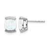 14k Gemstone Post Earrings