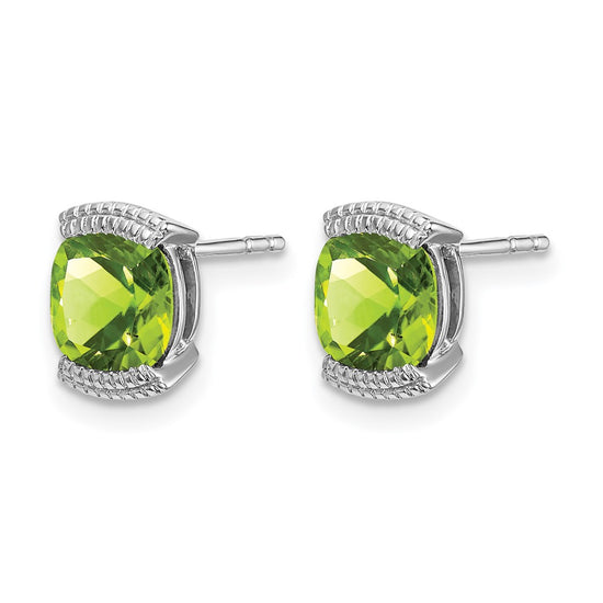 14k Gemstone Post Earrings