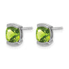14k Gemstone Post Earrings